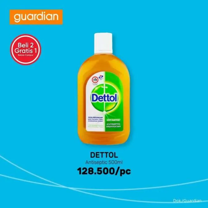 Promo Guardian Beli 2 Gratis 1 Periode s/d 25 Mei 2022