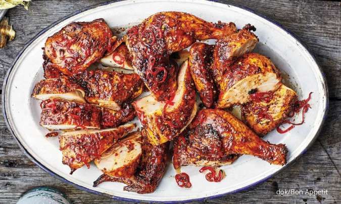 Resep Ayam Bakar Bumbu Black Pepper, Menu Nikmat yang Meresep hingga ke Dalam