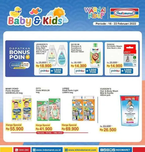 Promo Indomaret Super Hemat Mingguan Terbaru 16-22 Februari 2022
