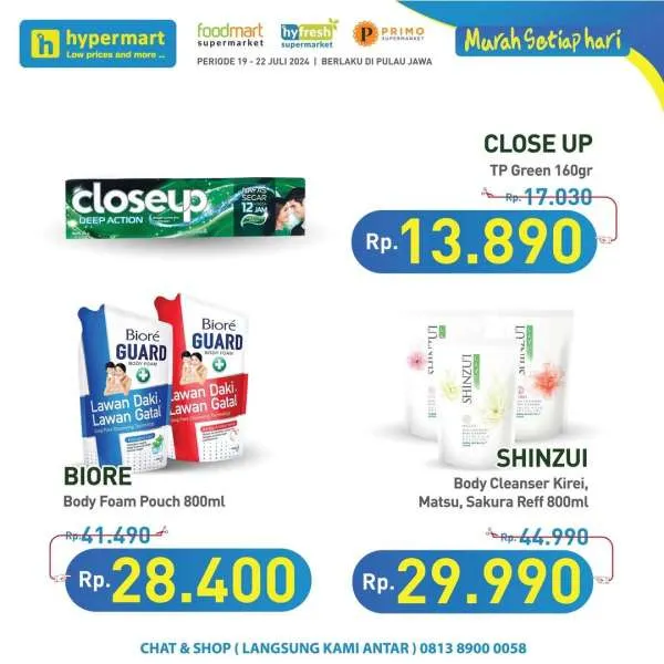 Promo JSM Hypermart Hyper Diskon Weekend Periode 19-22 Juli 2024