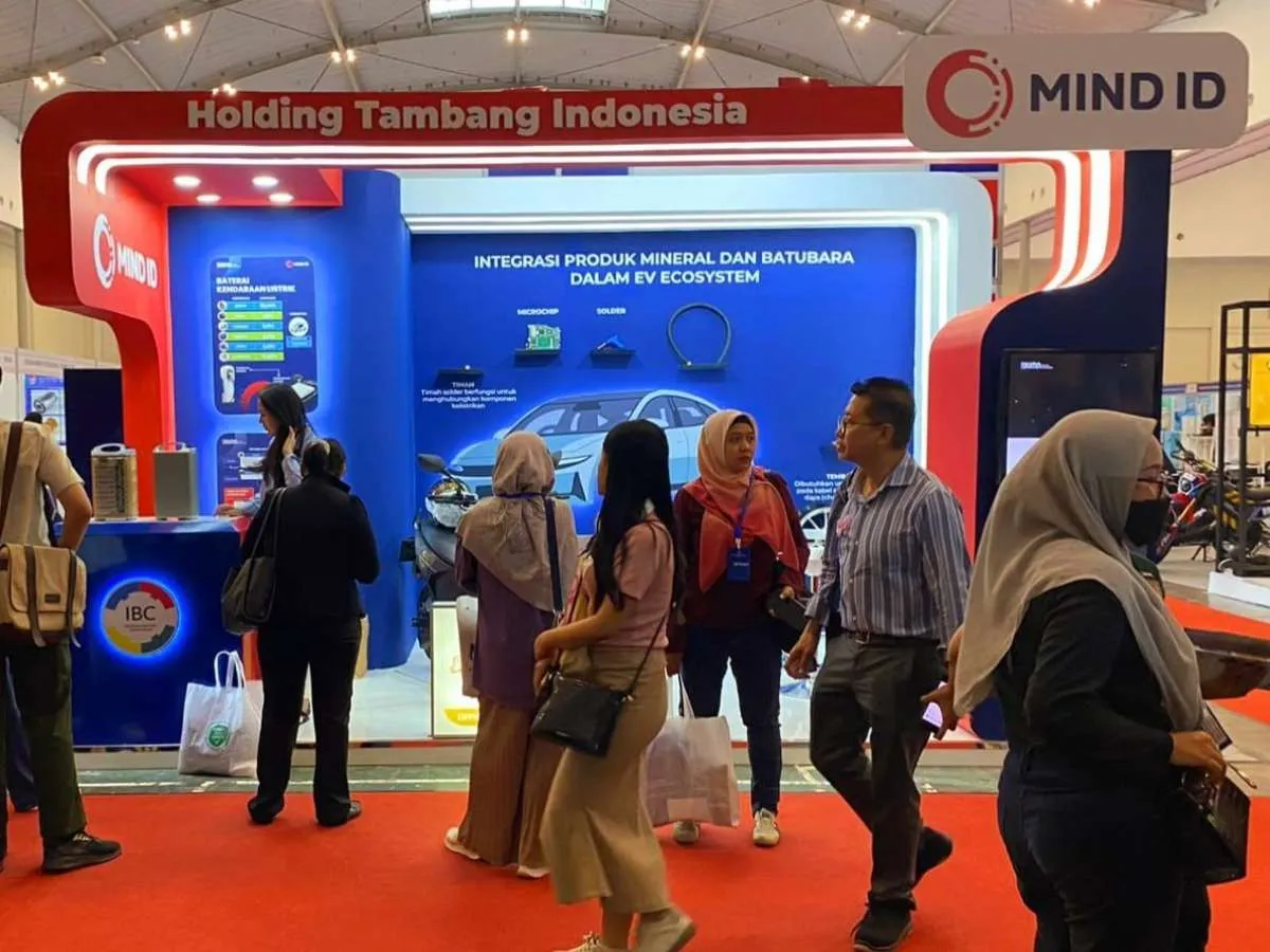MIND ID Tampilkan Kendaraan Listrik Masa Depan di Inabuyer EV and SME Pavilion 2024