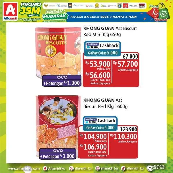 Promo JSM Alfamidi Hanya 4 Hari Periode 6-9 Maret 2025