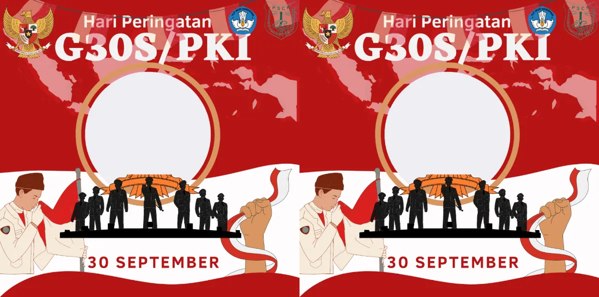25 Twibbon Peringatan G30S PKI, Mengenang Peristiwa 30 September 