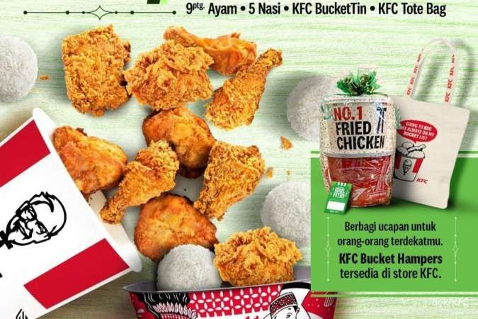 Promo KFC Bucket Hampers Isi Ayam hingga Tote Bag & Kartu Ucapan hingga April 2024