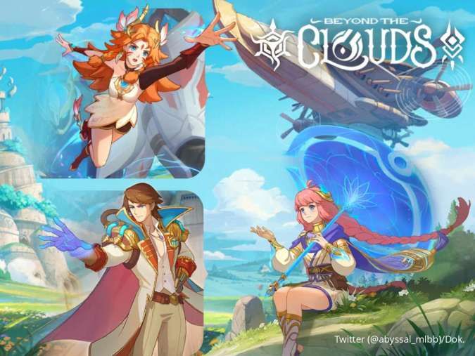 Bocoran skin Mobile Legends Beyond the Clouds yang bertema anime