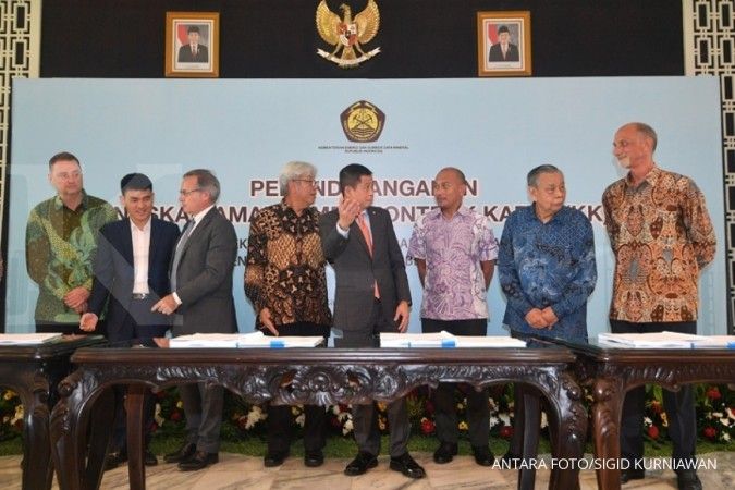 Royalti, dividen dan PPN jadi alasan Kontrak Karya tak teken amandemen kontrak