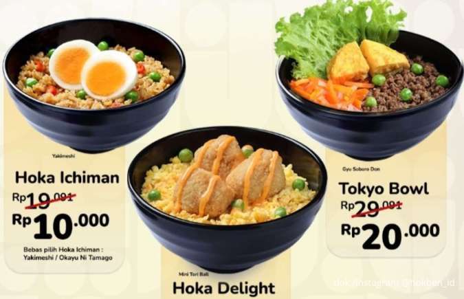 Hari Terakhir Promo HokBen Hematnya Kebangetan, Makan Hoka Ichiman Cuma Rp 10.000