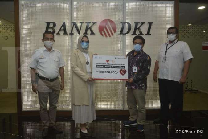 Bank DKI gandeng Jakarta Tourism Forum salurkan donasi gempa Sulawesi Barat