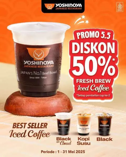 Promo Yoshinoya Iced Coffee