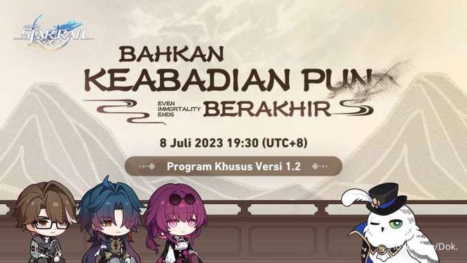 Jadwal Livestream Honkai: Star Rail 1.2, Ada Info Update hingga Kode Redeem Baru