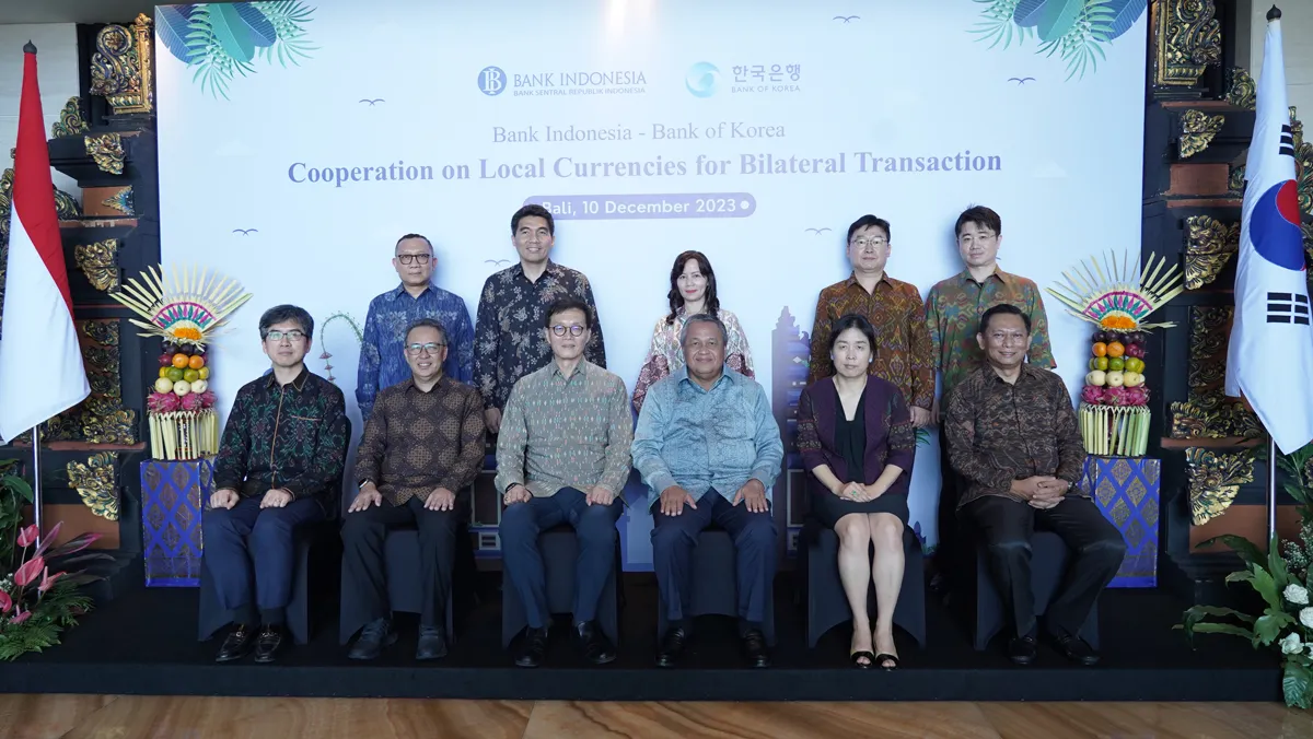 Bank Indonesia dan Korsel Sepakat Pakai Uang Lokal Dalam Transaksi Mulai 2024