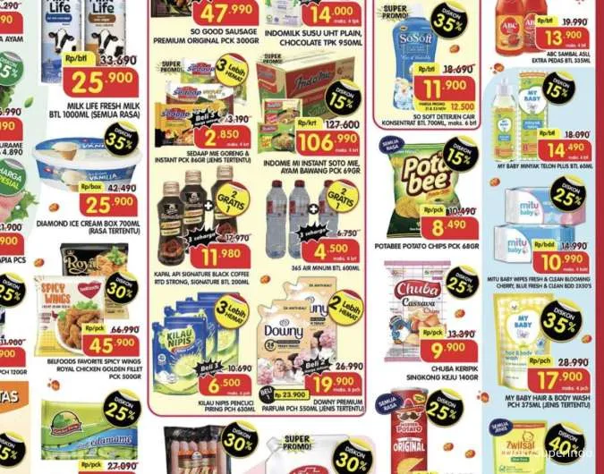 Promo JSM Superindo 21-23 November 2025, Rinso Beli 1 Gratis 1 dan Diskon 25%