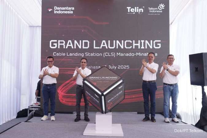 Perkuat Konektivitas ke Asia Pasific, Telkom Resmikan Cable Landing Station Minahasa