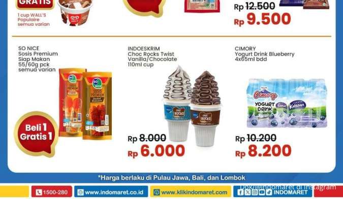 Promo Es Krim di Alfamart Gantung hingga Indomaret Super Hemat, Harga Mulai Rp 6.000