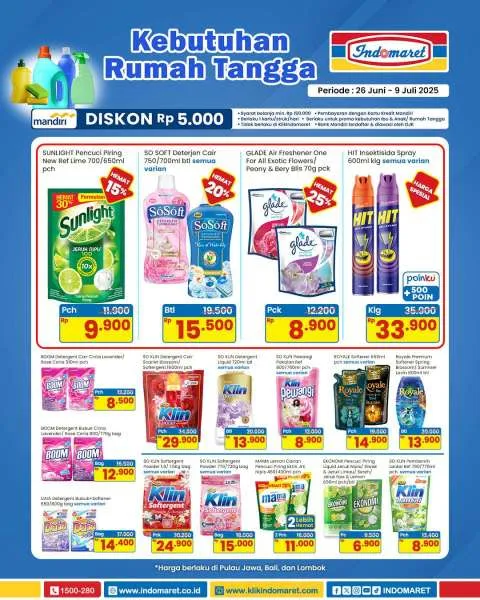 Promo Indomaret Super Hemat Periode 26 Juni-9 Juli 2025