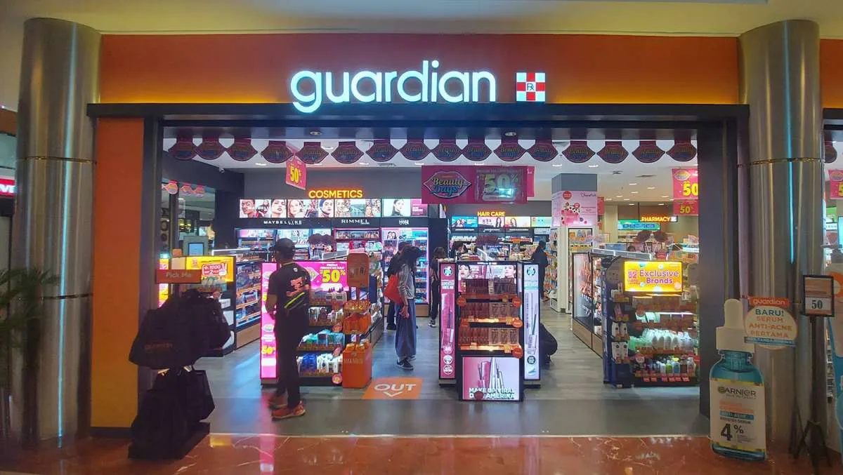Hero Supermarket (HERO) Telah Mengelola 296 Gerai Guardian Hingga Oktober 2022