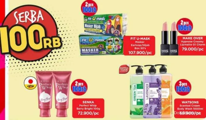 Promo Watsons Weekend Special Periode 6-9 Januari 2022