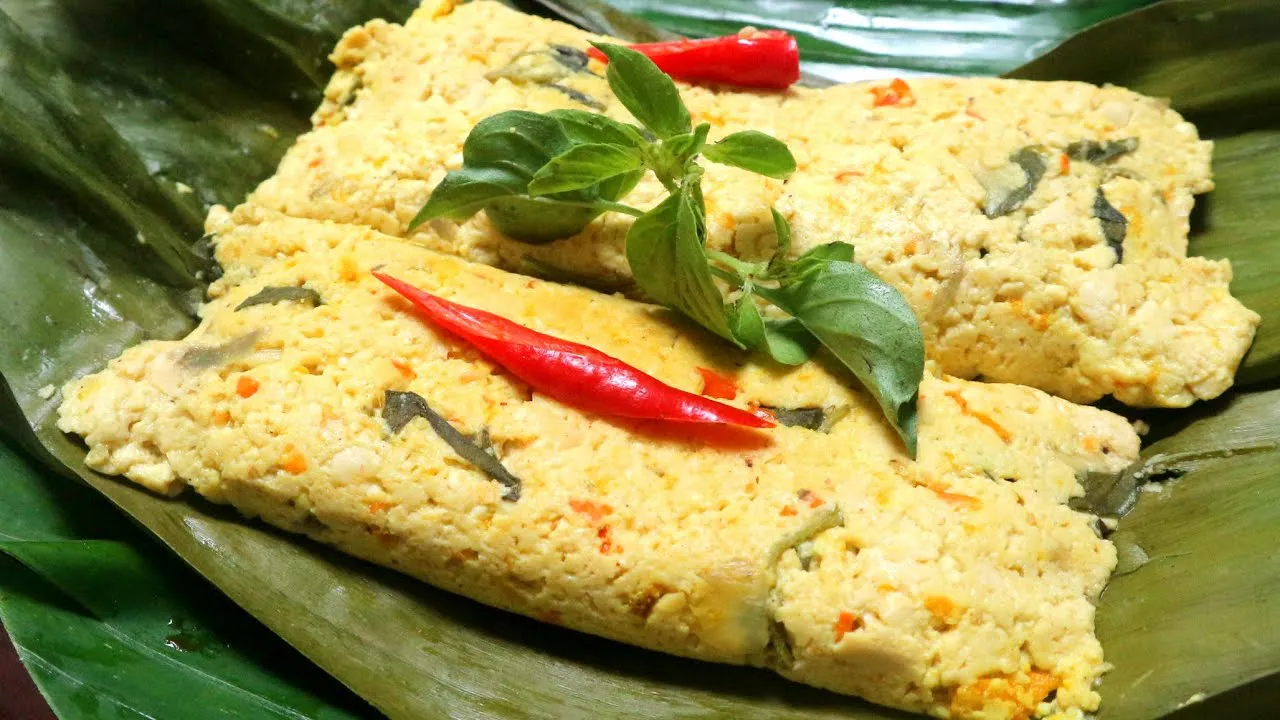 resep pepes tahu kemangi