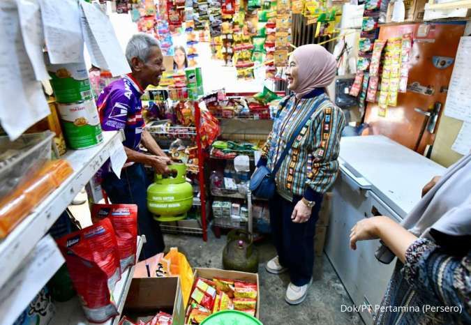 Dirut Pertamina Cek Ketersediaan Elpiji 3 Kg di Surakarta