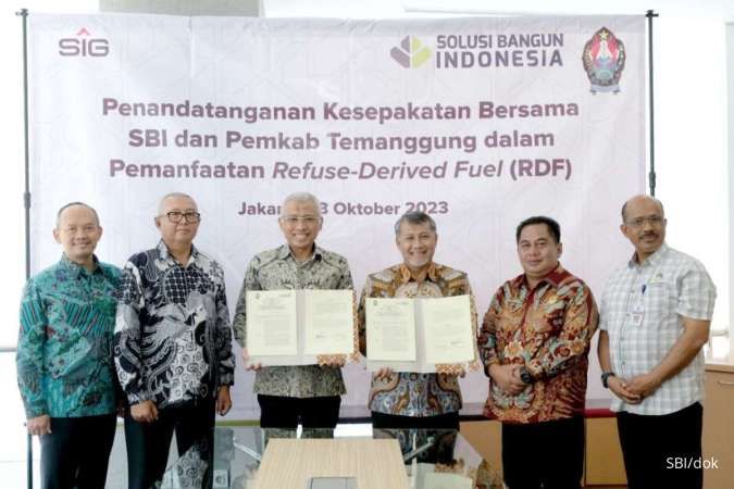 SBI & Pemkab Temanggung Teken Kerja Sama Pemanfaatan RDF Jadi Bahan Bakar Alternatif