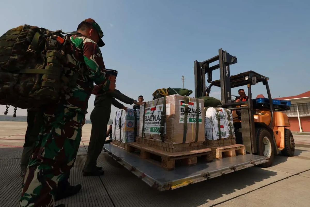 Indonesia Bakal Kirim Bantuan Pangan via Airdrop ke Palestina pada HUT ke-80 RI