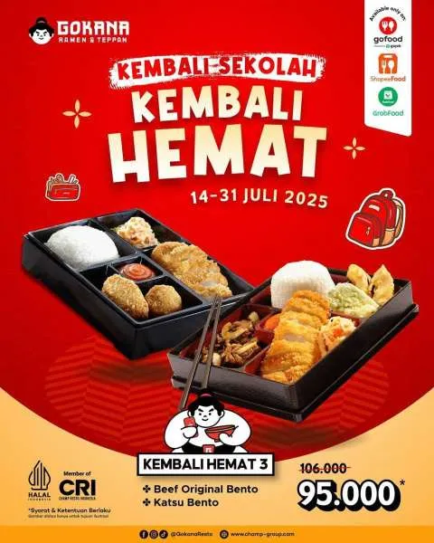 Promo Gokana Kembali Hemat 3