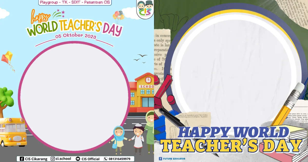 Tema dan Twibbon Hari Guru Sedunia 5 Oktober 2023, Yuk Ramaikan di Sosmed!
