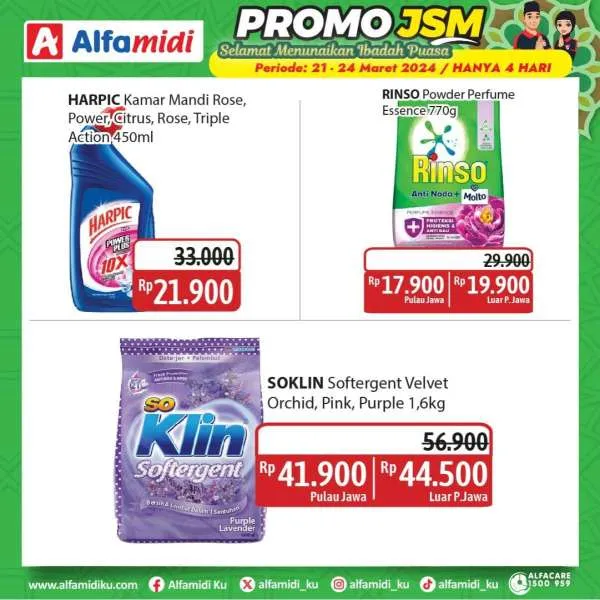 Promo JSM Alfamidi Hanya 4 Hari Periode 21-24 Maret 2024