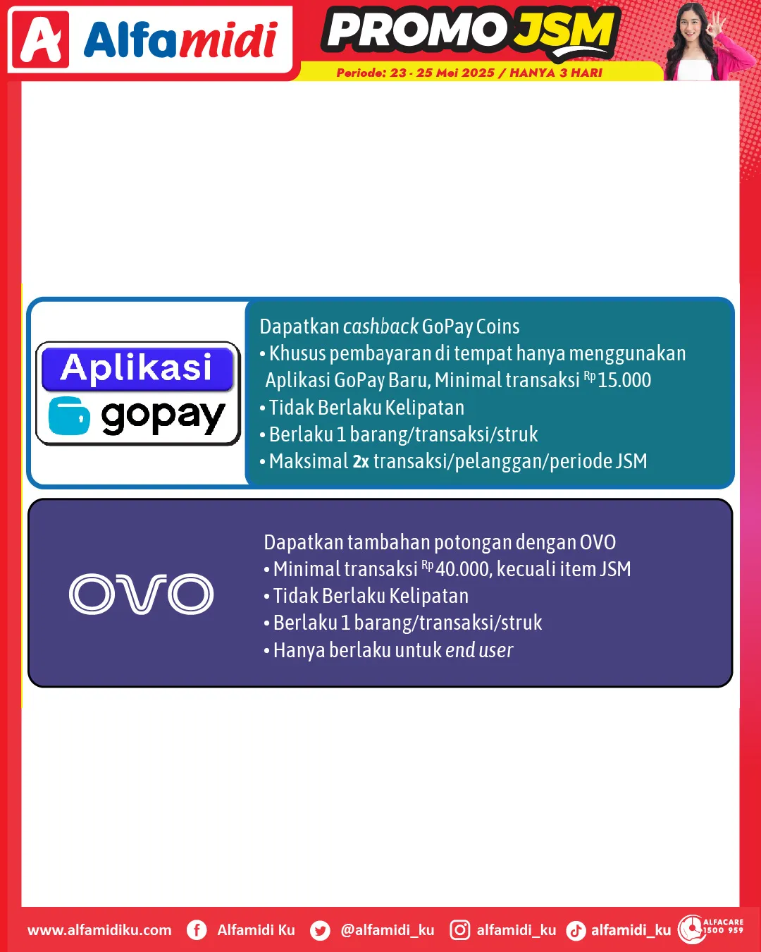 Promo JSM Alfamidi Periode 23-25 Mei 2025