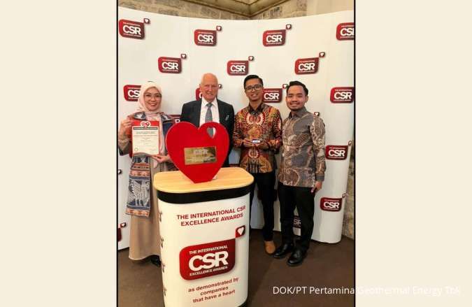 PGE Area Lahendong Meraih Penghargaan di International CSR Excellence Awards 2024