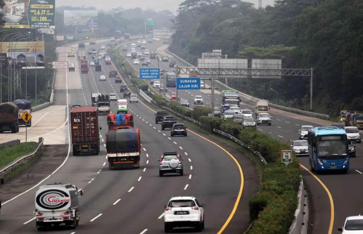 Jasa Marga uji coba rekayasa lantas Simpang Susun Kembangan ruas Jakarta-Tangerang