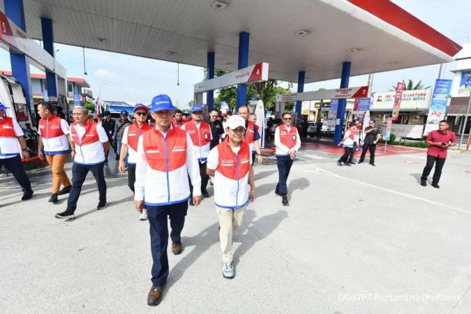 Pertamina Cek Kesiapan Satgas Ramadan dan Idulfitri di Tol Jakarta - Cikampek 