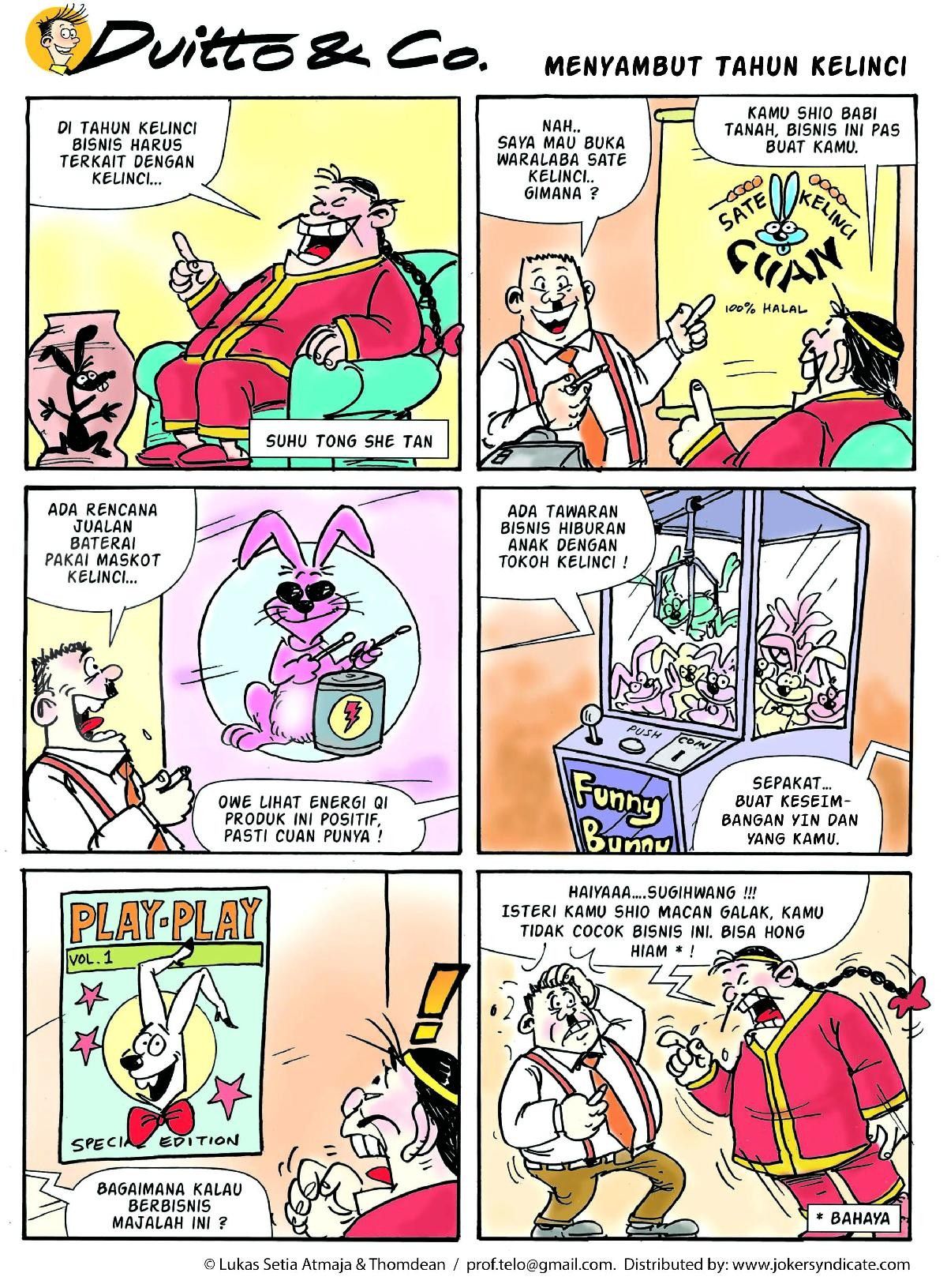 Menyambut tahun kelinci