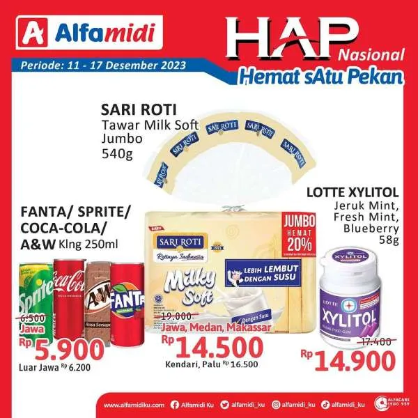 Promo Alfamidi Hemat Satu Pekan Periode 11-17 Desember 2023