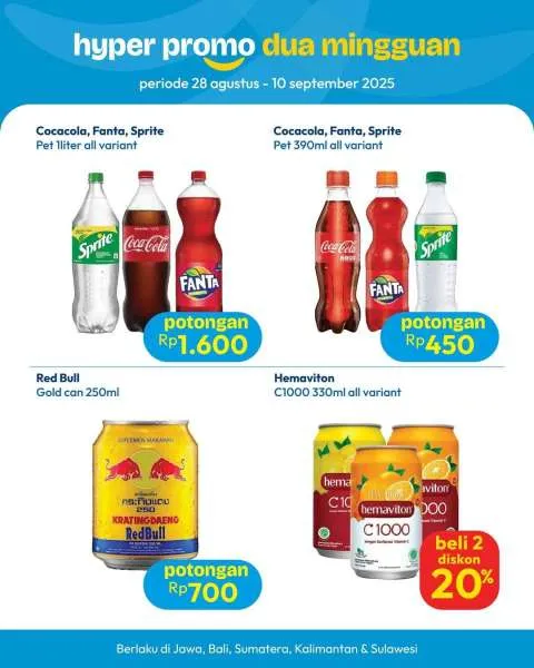 Promo Hypermart Dua Mingguan Periode 28 Agustus-10 September 2025