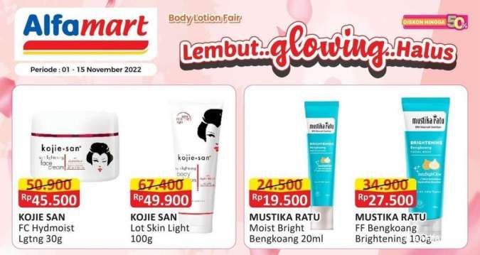 Promo Alfamart Edisi Produk Body Care, Potongan Harga Menarik dan Beli 1 Gratis 1