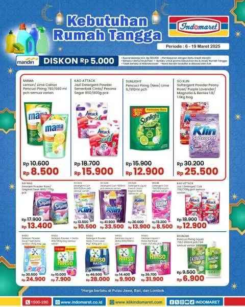 Promo Indomaret Super Hemat Periode 6-19 Maret 2025