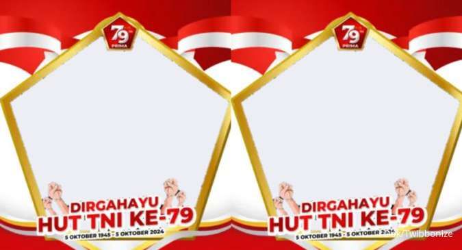 40 Twibbon HUT TNI ke 79 Tahun yang Diperingati Setiap 5 Oktober 