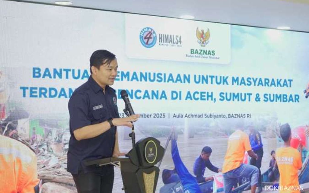  HIMALS4 Salurkan Rp114 Juta untuk Sumatra melalui BAZNAS RI Jelang HUT ke-75 SMAN 4 