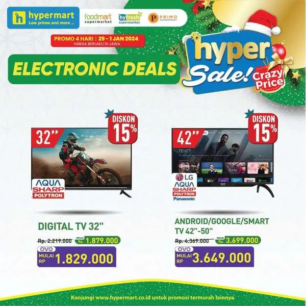 Promo JSM Hypermart Hyper Diskon Weekend Periode 29 Desember 2023-1 Januari 2024