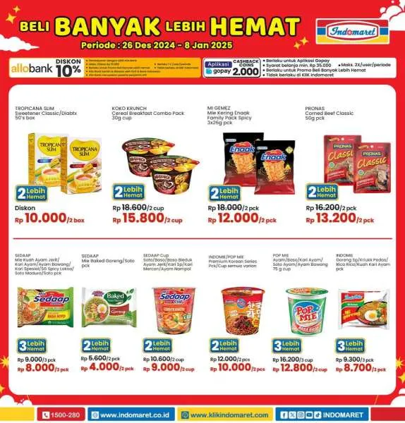 Promo Indomaret Super Hemat Periode 26 Desember 2024-8 Januari 2025