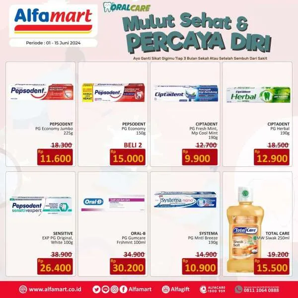 Promo Alfamart Personal Care Fair Periode 1-15 Juni 2024