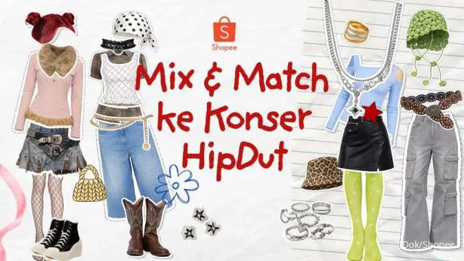 Hipdut Lagi Tren, Shopee Beri Tips Agar Tampil Menonjol Saat Konser