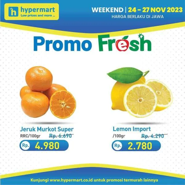 Promo JSM Hypermart Hyper Diskon Weekend Periode 24-27 November 2023