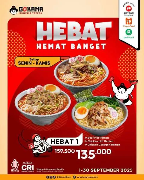 Promo Gokana Hebat 1 September 2025