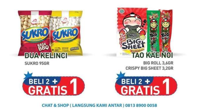 Promo Hypermart Beli Banyak Lebih Hemat 26-29 April 2024, Aneka Snack Beli 2 Gratis 1