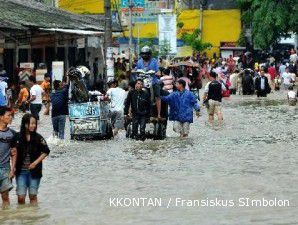 Drainase Jakarta sudah tidak mampu memuat hujan
