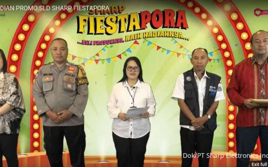  Sharp Indonesia Umumkan Pemenang Program Sharp Lovers Day - Sharp Fiestapora 