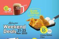Promo A&W Weekend Deals Cuma 3 Hari, Aroma Chicken Hemat & Free Deluxe Burger