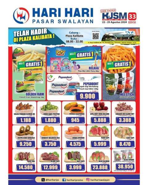 Promo Hari Hari Swalayan KJSM 22-25 Agustus 2024